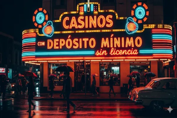 Casinos con Depósito Mínimo sin licencia