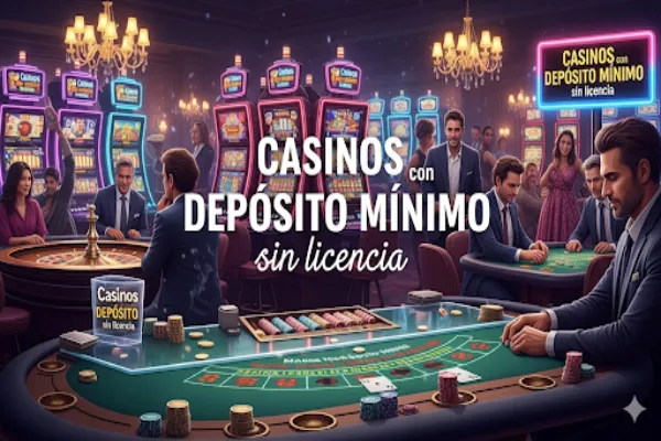 Casinos con Depósito Mínimo sin licencia
